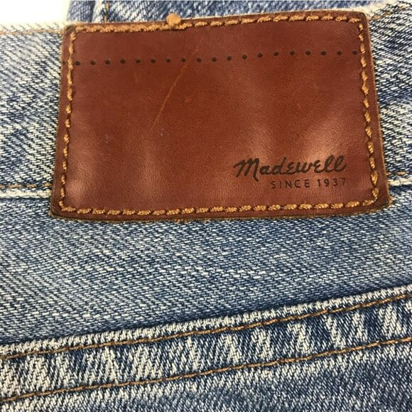 Madewell Womens Boy Jeans Size 27 High-Rise Medium Wash 100% Cotton - Picture 8 of 12
